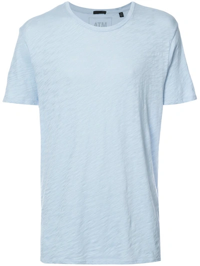 Atm Anthony Thomas Melillo Slub Jersey Crewneck T-shirt