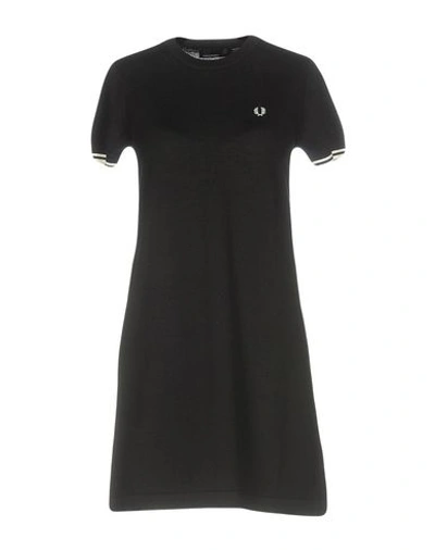 Fred Perry Short Dress In Black