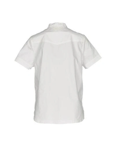 Shop Ymc You Must Create Solid Color Shirts & Blouses In White