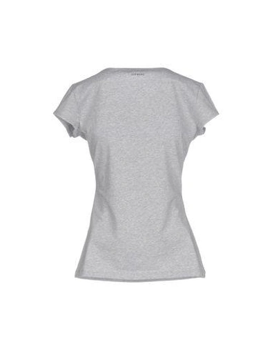 Shop Iceberg Woman T-shirt Grey Size 4 Cotton, Elastane