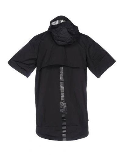 Shop Nike Full-length Jacket In Black