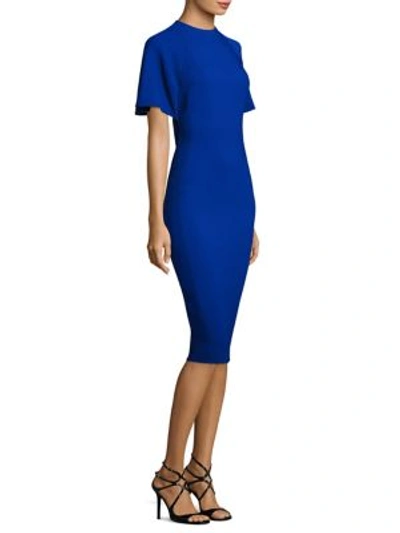 Antonio Berardi Short Sleeve Dress In Blue