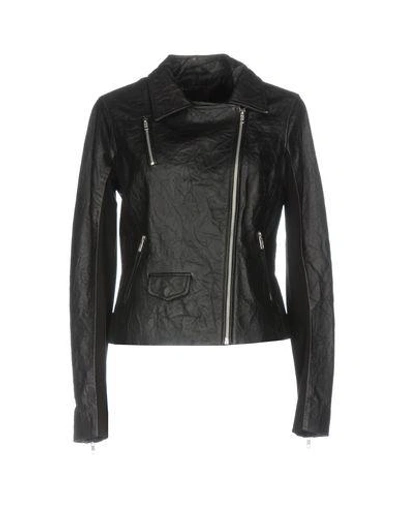 Shop Muubaa Biker Jacket In Black