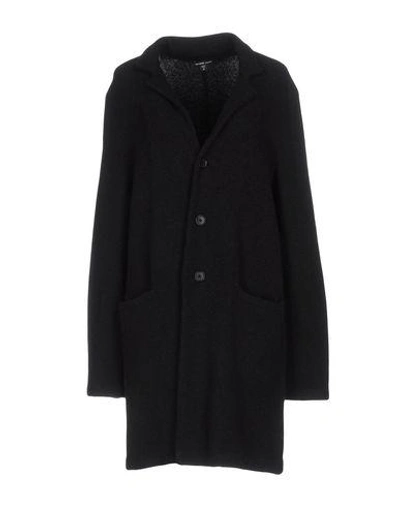 Shop James Perse Full-length Jacket In Black