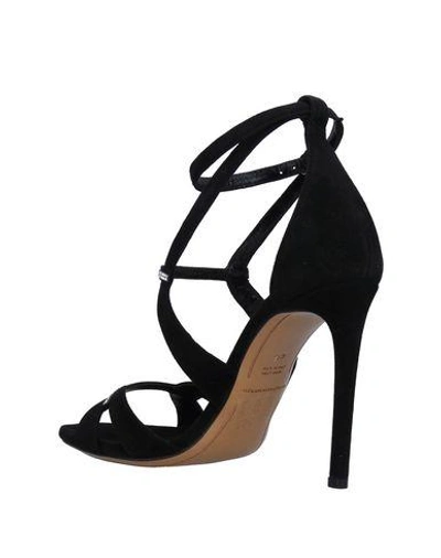 Shop Alexandre Vauthier Sandals In Black