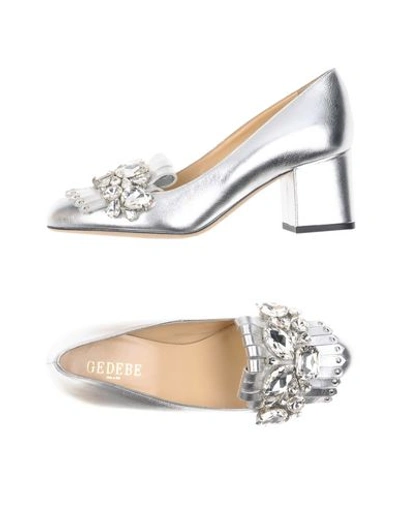 Gedebe Loafers In Silver