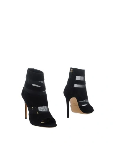 Alexandre Vauthier Ankle Boots In Black