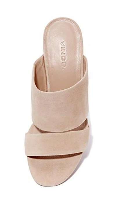 Shop Vince Charleen Mules In Rose