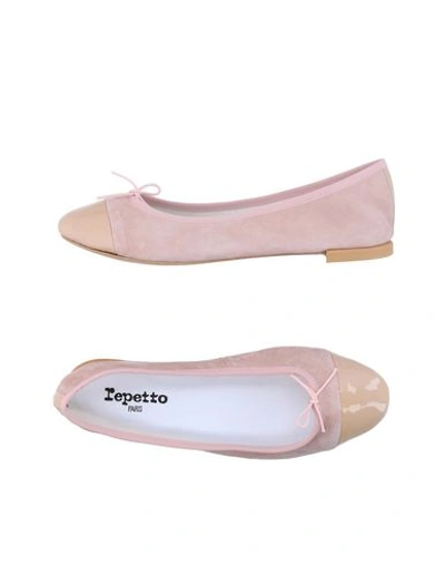 Repetto Ballet Flats In ライトピンク