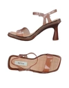 Melissa Sandals In Apricot