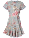 ZIMMERMANN floral print ruffled dress,2517DMER12109924