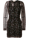 CHRISTOPHER KANE leopard-print dress,干洗