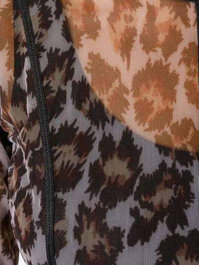 Shop Christopher Kane Leopard-print Dress
