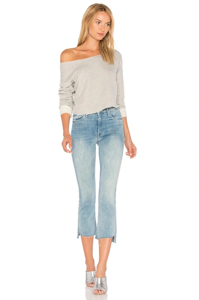 Shop Mother The Insider Crop Step Fray In Twenty Eight & A Half Wishes