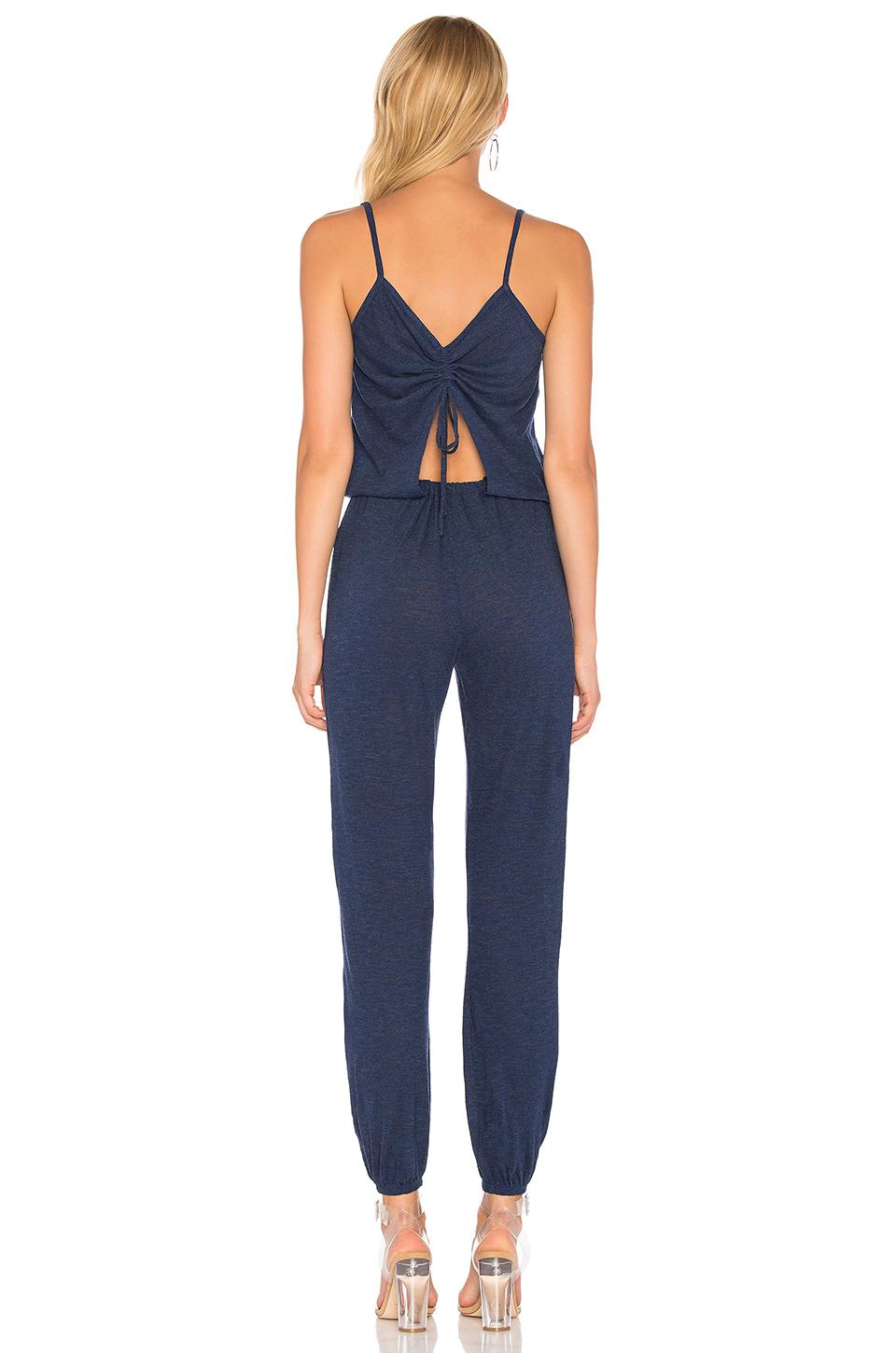 Lanston Drawstring Jumpsuit In Blue ModeSens