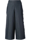 VANESSA SEWARD wide leg cropped trousers,DRYCLEANONLY