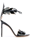 FRANCESCO RUSSO 'Hill' sandals,PATENTLEATHER100%