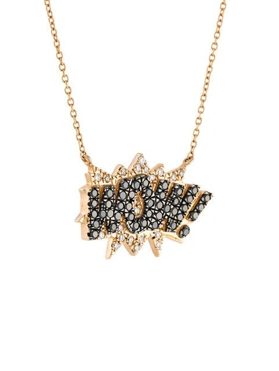 Shop Diane Kordas Wow! Diamond Necklace - Metallic