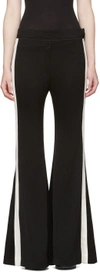 ELLERY Black Lovedolls Wide-Leg Flare Trousers