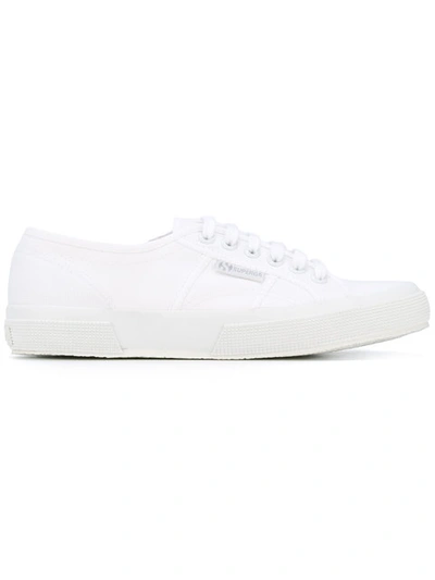 Superga 2750 Synt Crocodile Embossed Sneaker In White | ModeSens
