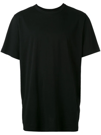 Blood Brother Logo Signature Back T-shirt In Black