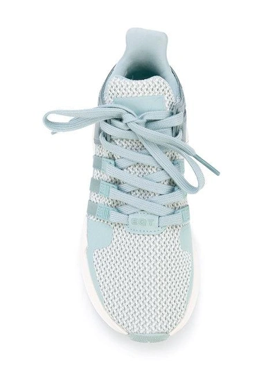 Shop Adidas Originals Equipment Support Adv Sneakers In Blue