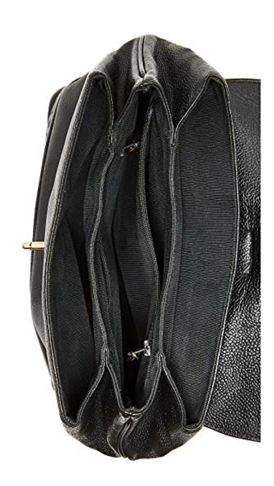 Shop Chanel Caviar Cc Backpack (previously Owned) In Black