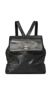 CHANEL CHANEL CAVIAR CC BACKPACK (PREVIOUSLY OWNED)