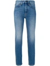 PORTS 1961 denim high waisted jeans,MACHINEWASH