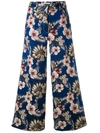PHILOSOPHY DI LORENZO SERAFINI floral-jacquard trousers,DRYCLEANONLY