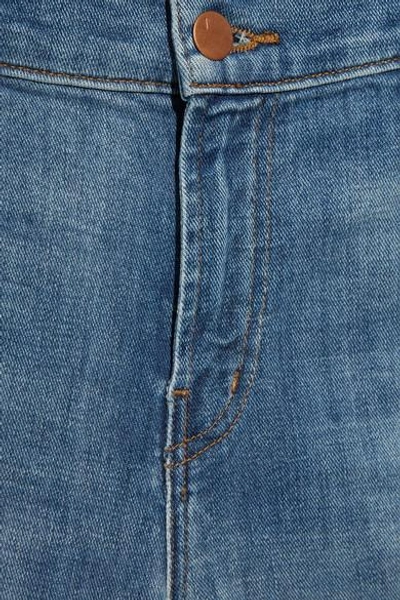 J Brand Johnny Boyfriend Jeans In Sentimental In Mid Denim | ModeSens