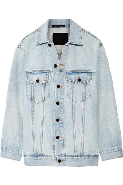 Shop Alexander Wang Daze Denim Jacket In Light Denim