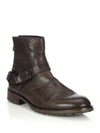 BELSTAFF Trialmaster Waxed Leather Short Boots