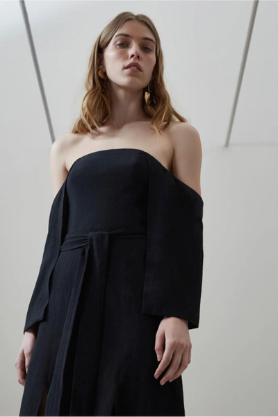 Shop C/meo Collective Limitless Bustier Dress In Black