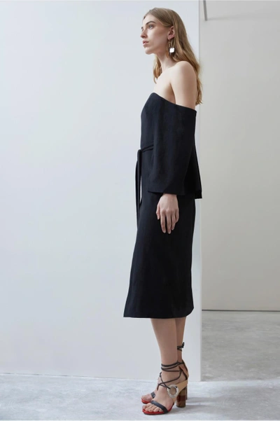 Shop C/meo Collective Limitless Bustier Dress In Black