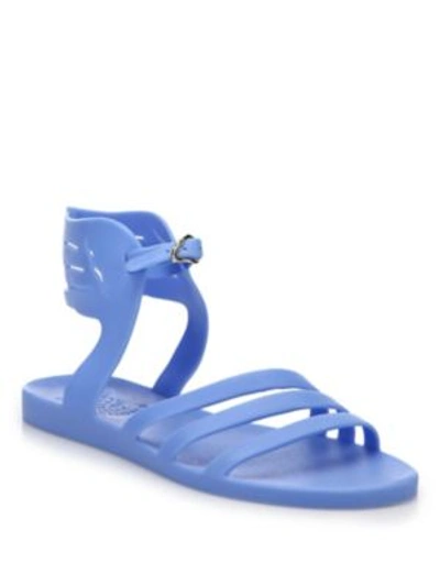 Ancient Greek Sandals Ikaria Jellie Wing Sandals In Blue