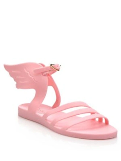 Shop Ancient Greek Sandals Ikaria Jellie Wing Sandals In Pink