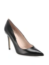 SJP BY SARAH JESSICA PARKER Fawn Leather Point Toe Pumps