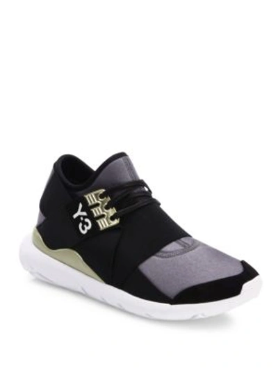 Shop Y-3 Qasa Elle Trainers In Multi