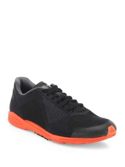 Shop Adidas By Stella Mccartney Adizero Takumi Sneakers In Black-coral