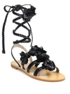 TORY BURCH Blossom Gladiator Leather Sandals