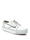 ALEXANDER WANG Perry Leather Low-Top Sneakers