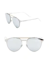 Dior Motion1 53mm Aviator Sunglasses In 06lb-dc