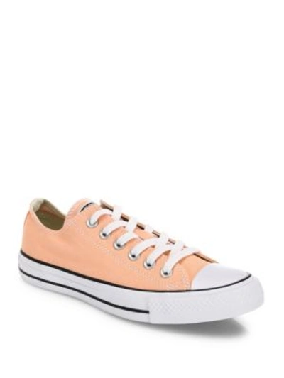 Shop Converse Unisex Chuck Taylor All-star Canvas Low-top Sneakers In Sunset Glow
