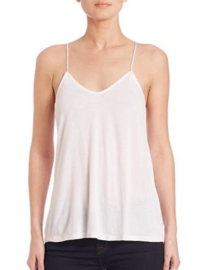 Shop Tibi Jersey Camisole In White