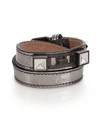 PROENZA SCHOULER PS11 Metallic Leather Bracelet