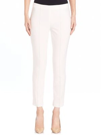 Shop Theory Alettah Approach Pants In New Ivory