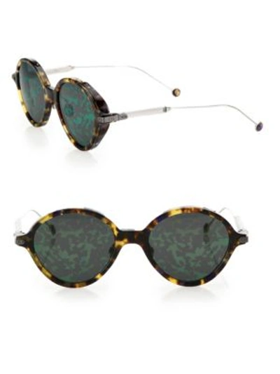 Shop Dior Umbrage 52mm Oval Sunglasses In Green