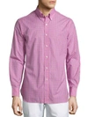 POLO RALPH LAUREN PLAID POPLIN BUTTON-DOWN SHIRT