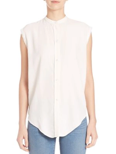 Helmut Lang Back Knot Shirt In Black